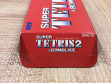 UF4786 Super Tetris 2 + Bombliss Boxed Nintendo Super Famicom SNES Japan