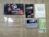 UF4787 Super Bombliss Tetris 2 Tetris Blast Boxed Super Famicom SNES Japan