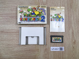 UF4807 Super Mario Advance 2 Bros. World Boxed Nintendo GameBoy Advance Japan