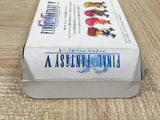UF4837 Final Fantasy 5 V Boxed Nintendo Super Famicom SNES Japan