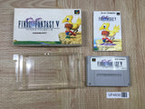 UF4839 Final Fantasy 5 V Boxed Nintendo Super Famicom SNES Japan