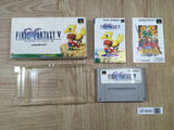 UF4840 Final Fantasy 5 V Boxed Nintendo Super Famicom SNES Japan