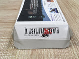 UF4843 Final Fantasy VI 6 Boxed Nintendo Super Famicom SNES Japan