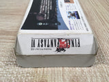 UF4846 Final Fantasy VI 6 Boxed Nintendo Super Famicom SNES Japan