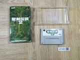 UF4863 Seiken Densetsu 2 Secret of Mana Boxed Nintendo Super Famicom SNES Japan