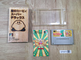 UF4875 Kirby Super Deluxe Star Kirby's Fun Pak Boxed Super Famicom SNES Japan