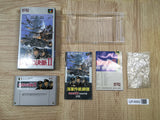 UF4882 P.T.O. II 2 Teitoku no Ketsudan TPO Boxed Super Famicom SNES Japan