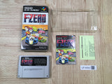 UF4890 F Zero Boxed Nintendo Super Famicom SNES Japan