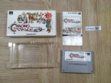 UF4942 Chrono Trigger Boxed Nintendo Super Famicom SNES Japan