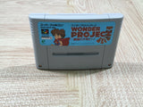 UF4950 Wonder Project J Kikai no Shounen Pino Boxed Super Famicom SNES Japan