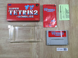 UF4967 Super Tetris 2 + Bombliss Boxed Nintendo Super Famicom SNES Japan