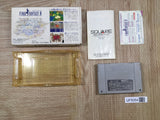 Final Fantasy IV 4 Boxed Nintendo Super Famicom SNES Japan - UF5054