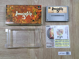 Romancing Sa Ga 3 Boxed Nintendo Super Famicom SNES Japan - UF5061