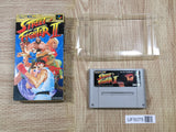 Street Fighter II 2 Boxed Nintendo Super Famicom SNES Japan - UF5075