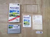 3D Golf Simulation Pebble Beach NoHatou Boxed Super Famicom SNES Japan - UF5092