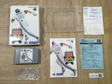 Power League 64 Baseball Boxed Nintendo N64 Japan - UF5106
