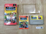 Super Mario Kart Boxed Nintendo Super Famicom SNES Japan - UF5138