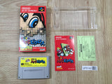 Mario's Super Picross Boxed Nintendo Super Famicom SNES Japan - UF5140