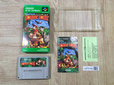 Super Donkey Kong Country Boxed Nintendo Super Famicom SNES Japan - UF5146