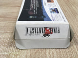 Final Fantasy VI 6 Boxed Nintendo Super Famicom SNES Japan - UF5154