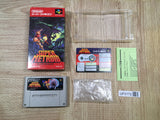 Super Metroid Boxed Nintendo Super Famicom SNES Japan - UF5172