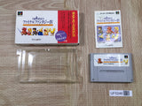 Final Fantasy IV 4 Easy Type Boxed Nintendo Super Famicom SNES Japan - UF5246