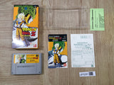 Dragon Ball Z Super Butouden Boxed Nintendo Super Famicom SNES Japan - UF5291