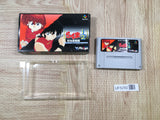 Ranma 1/2 Chounai Gekitou Hen Boxed Nintendo Super Famicom SNES Japan - UF5292
