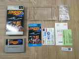 Star Fox Boxed Nintendo Super Famicom SNES Japan - UF5297