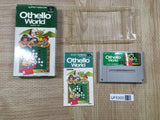 Othello World Boxed Nintendo Super Famicom SNES Japan - UF5303