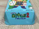 GamblerJikoChuushinha2 DoraponQuest Boxed Super Famicom SNES Japan - UF5305