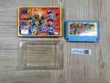 Saint Seiya Ougon Densetsu Kanketsu Hen Boxed Famicom NES Japan - UF5349