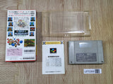 Super Mario Kart Boxed Nintendo Super Famicom SNES Japan - UF5369