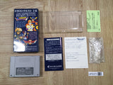 Dragon Quest 1 & 2 Boxed Nintendo Super Famicom SNES Japan - UF5371