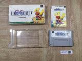 Final Fantasy 5 V Boxed Nintendo Super Famicom SNES Japan - UF5377