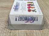 Final Fantasy 5 V Boxed Nintendo Super Famicom SNES Japan - UF5377