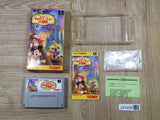Mickey no Tokyo Disneyland Daibouken Boxed Super Famicom SNES Japan - UF5406
