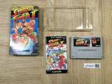 Street Fighter II 2 Boxed Nintendo Super Famicom SNES Japan - UF5407