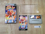 Street Fighter II 2 Turbo Boxed Nintendo Super Famicom SNES Japan - UF5409