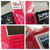 Super Bomberman Panic Bomber World Boxed Super Famicom SNES Japan - UF5418