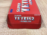 Super Tetris 2 + Bombliss Boxed Nintendo Super Famicom SNES Japan - UF5425