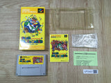Super Mario World Boxed Nintendo Super Famicom SNES Japan - UF5457