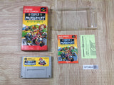 Super Mario Kart Boxed Nintendo Super Famicom SNES Japan - UF5464