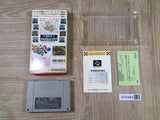 Super Mario Kart Boxed Nintendo Super Famicom SNES Japan - UF5464