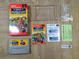 Super Mario Kart Boxed Nintendo Super Famicom SNES Japan - UF5465