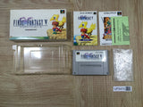 Final Fantasy 5 V Boxed Nintendo Super Famicom SNES Japan - UF5473