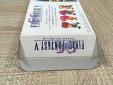 Final Fantasy 5 V Boxed Nintendo Super Famicom SNES Japan - UF5473