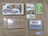 Chrono Trigger Boxed Nintendo Super Famicom SNES Japan - UF5478
