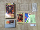 Super Nobunaga no Yabou Zen Koku Ban Boxed Super Famicom SNES Japan - UF5489