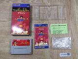 Aladdin Boxed Nintendo Super Famicom SNES Japan - UF5499
